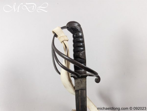 michaeldlong.com 0823650 600x452 British 1821 Light Cavalry Troopers Sword by Reeves & Co