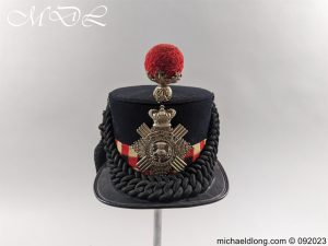 Victorian Ayr and Wigtown Militia Officer’s Shako