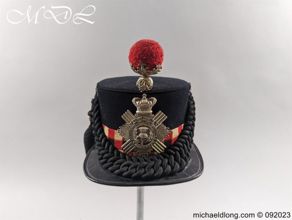michaeldlong.com 0823675 600x452 Victorian Ayr and Wigtown Militia Officer’s Shako