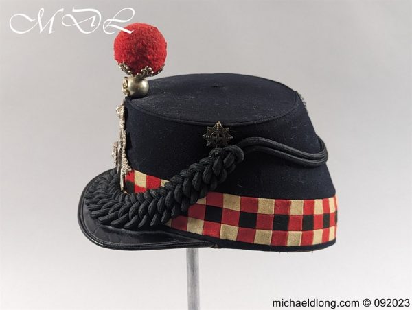 michaeldlong.com 0823680 600x452 Victorian Ayr and Wigtown Militia Officer’s Shako