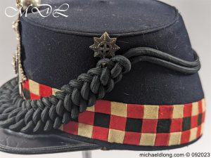 michaeldlong.com 0823681 300x225 Victorian Ayr and Wigtown Militia Officer’s Shako