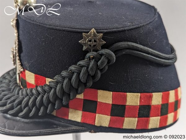 michaeldlong.com 0823681 600x452 Victorian Ayr and Wigtown Militia Officer’s Shako