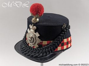 michaeldlong.com 0823682 300x225 Victorian Ayr and Wigtown Militia Officer’s Shako