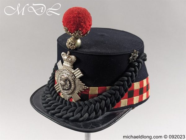 michaeldlong.com 0823682 600x452 Victorian Ayr and Wigtown Militia Officer’s Shako