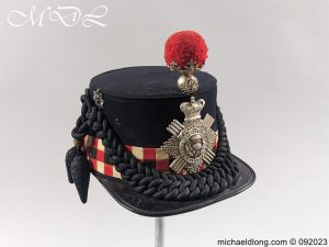 michaeldlong.com 0823688 300x225 Victorian Ayr and Wigtown Militia Officer’s Shako