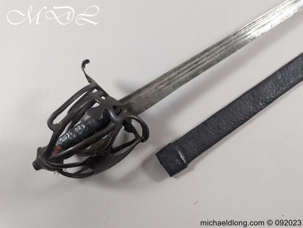 Scottish 17th Century Basket Hilt Sword - Image 2