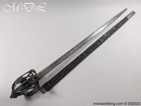 Scottish 17th Century Basket Hilt Sword - Image 26