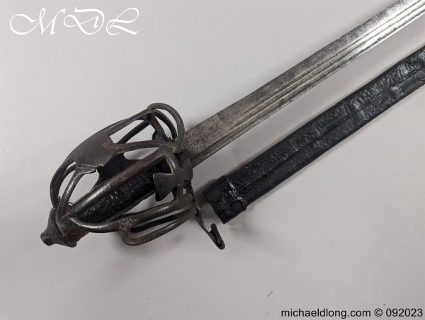 Scottish 17th Century Basket Hilt Sword - Image 25