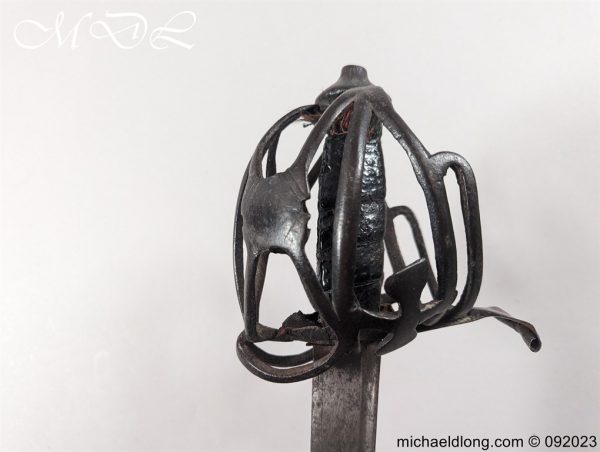 Scottish 17th Century Basket Hilt Sword - Image 14