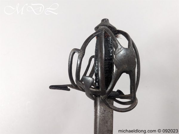 Scottish 17th Century Basket Hilt Sword - Image 11
