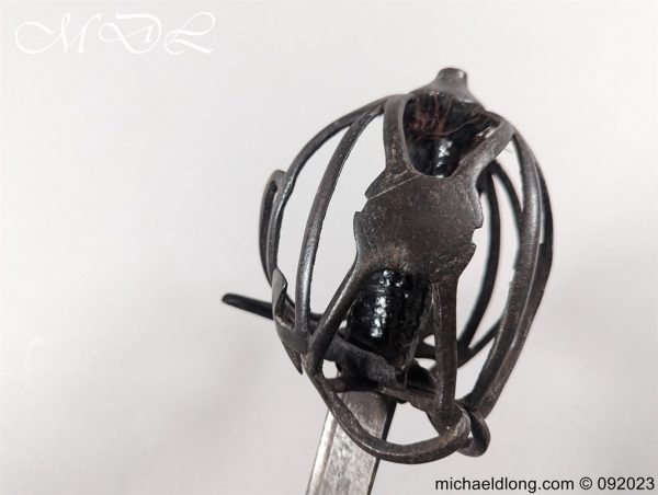 Scottish 17th Century Basket Hilt Sword - Image 10
