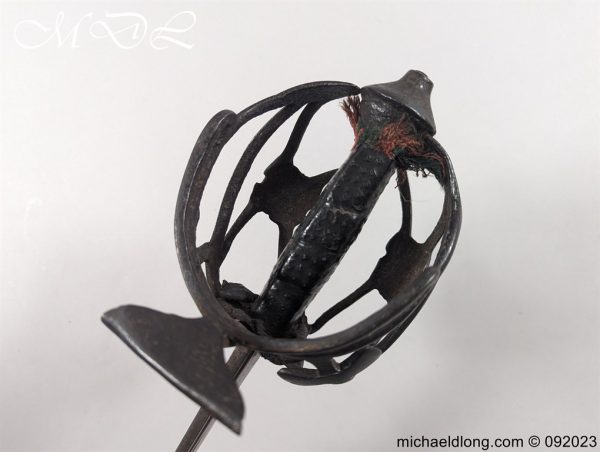 Scottish 17th Century Basket Hilt Sword - Image 9