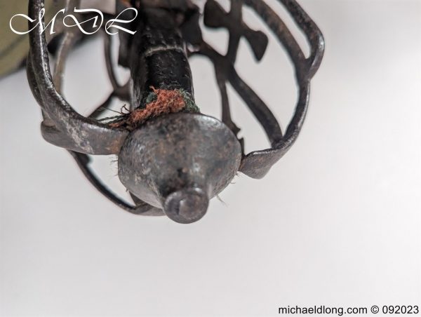 Scottish 17th Century Basket Hilt Sword - Image 7