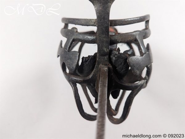 Scottish 17th Century Basket Hilt Sword - Image 5
