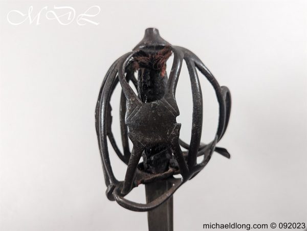 Scottish 17th Century Basket Hilt Sword - Image 4