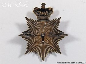 michaeldlong.com 0823766 300x225 2nd Bombay Regiment Officer’s Shako Plate