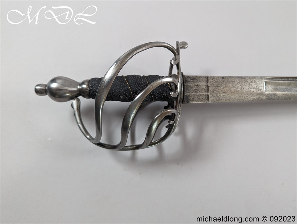 British Heavy Cavalry 1788 Sword  by Harvey - Image 2
