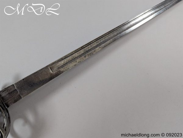 British Heavy Cavalry 1788 Sword  by Harvey - Image 13