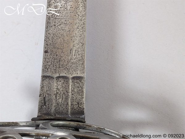 British Heavy Cavalry 1788 Sword  by Harvey - Image 12
