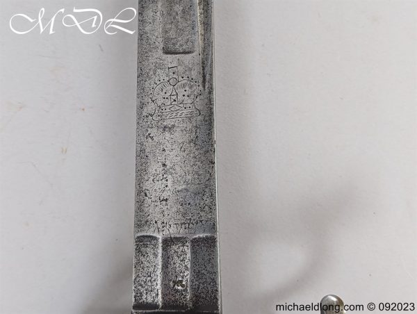 British Heavy Cavalry 1788 Sword  by Harvey - Image 11