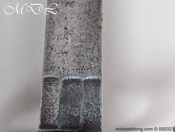 British Heavy Cavalry 1788 Sword  by Harvey - Image 10