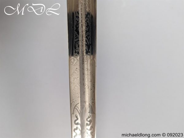 Scottish 1st Lanarkshire Rifle Volunteers Officer’s Sword - Image 20