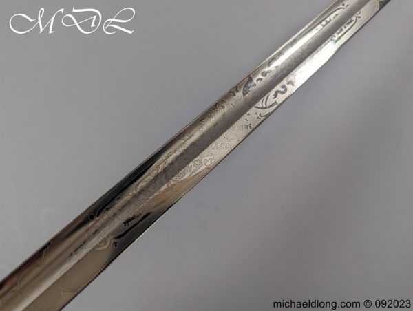 Scottish 1st Lanarkshire Rifle Volunteers Officer’s Sword - Image 19