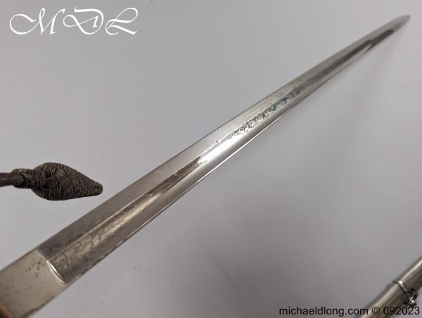 Scottish 1st Lanarkshire Rifle Volunteers Officer’s Sword - Image 16