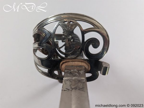 Scottish 1st Lanarkshire Rifle Volunteers Officer’s Sword - Image 10