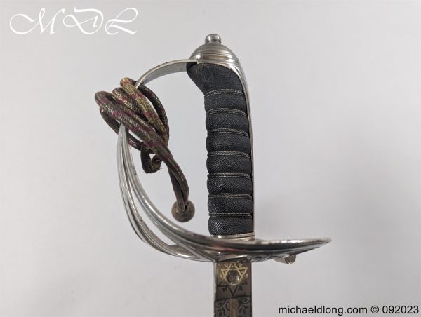 Scottish 1st Lanarkshire Rifle Volunteers Officer’s Sword - Image 4