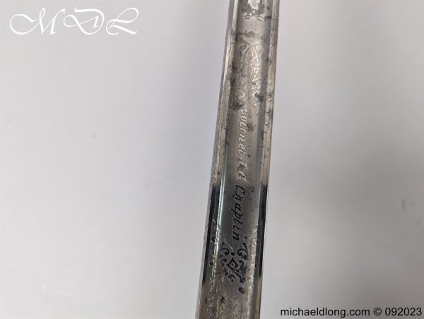 Cameronians (Scottish Rifles) Officer's Sword - Image 21