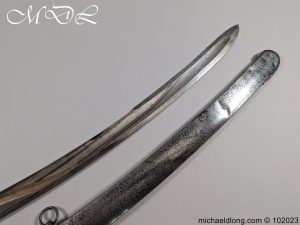 Roxburghshire Light Dragoons 1796 Officer’s Sword
