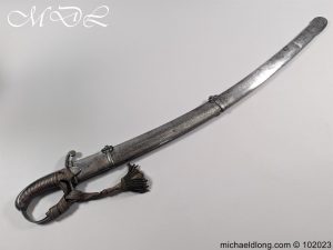 Roxburghshire Light Dragoons 1796 Officer’s Sword