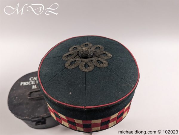 Highland Light Infantry Officer’s Forage Cap - Image 9