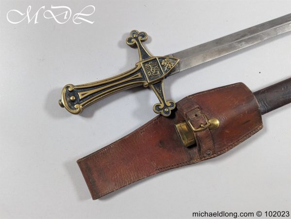 Victorian 23rd Lanarkshire 1856 Band Sword - Image 2