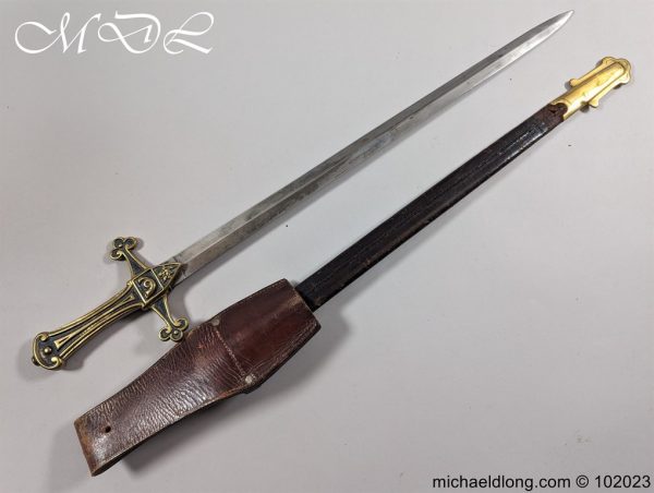 Victorian 23rd Lanarkshire 1856 Band Sword - Image 10