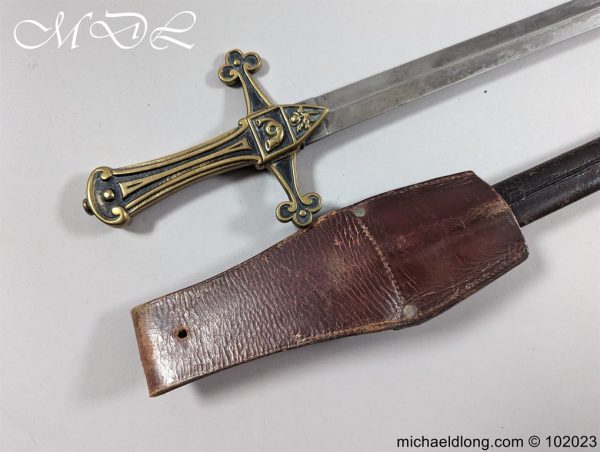 Victorian 23rd Lanarkshire 1856 Band Sword - Image 9