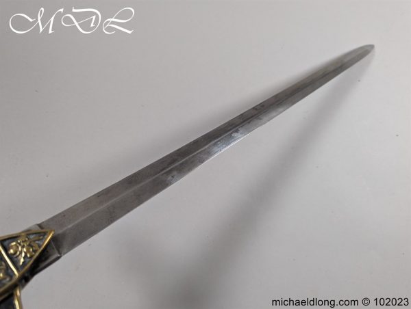 Victorian 23rd Lanarkshire 1856 Band Sword - Image 7