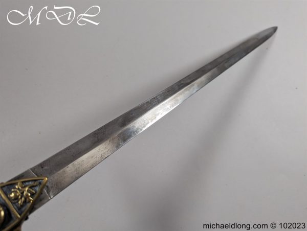 Victorian 23rd Lanarkshire 1856 Band Sword - Image 6