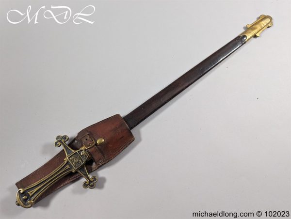 Victorian 23rd Lanarkshire 1856 Band Sword