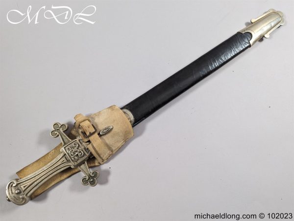 Victorian 1st Midlothian Rifle Vol 1856 Band Sword