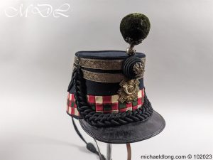 Highland Light Infantry Field Officer’s Shako