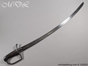 British 10th Light Dragoons 1788 Sword