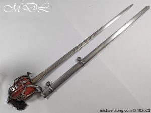 Scottish Victorian 92nd Highlanders 1/2 Basket Hilted Sword