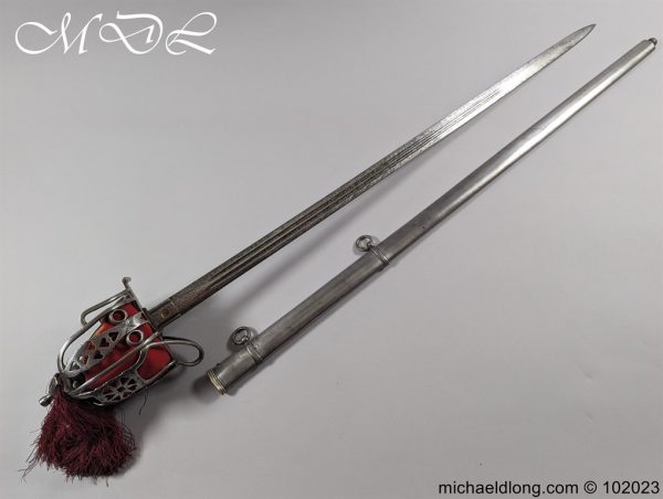 Victorian 79th Cameron Highlanders Basket Hilt Sword