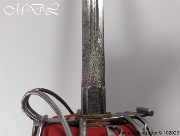 Victorian 79th Cameron Highlanders Basket Hilt Sword - Image 16
