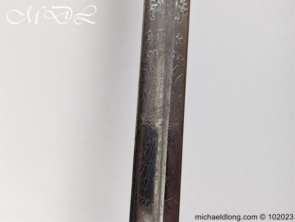 Victorian Aberdeen Vol Artillery Officer’s Sword - Image 16
