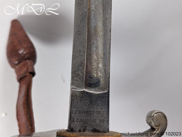 Victorian Aberdeen Vol Artillery Officer’s Sword - Image 14