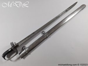 British 1796 Heavy Cavalry Trooper Sword by Bates