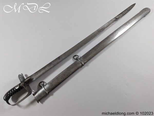 British 1796 Heavy Cavalry Trooper Sword by Bates